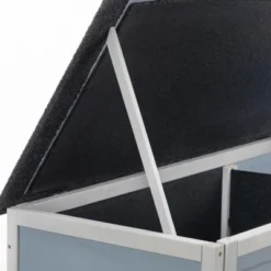 Sevobal Pet Crates And Houses, High Leg Warm Cat House With Weatherproof Roof, Durable Crate For Outdoor Or Indoor, Gray, 35.4"*21.6"*32.3" -Household Items GUEST 0198c60e 8736 4253 83c1 d097d4cc9ea0