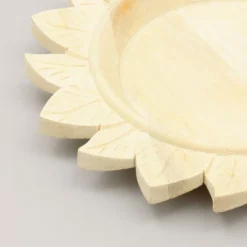 SEVOBAL Serving Platters Handcrafted Wooden Charger Plate, Rustic Chic Tableware For Elevated Dining And Family Party, Beige, 13.75"*13.75"*1.75" -Household Items GUEST 062f4102 59ff 4d3e 9532 416eee4ae1a8