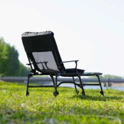 Sevobal Outdoor Portable Chairs Camping Lounge Chair With Detachable Footrest And Adjustable Backrest For Indoor Outdoor, Green, 55.91"*23.23"*34.25" -Household Items GUEST 067d70ef fa75 4d35 b1ee 114d84050139