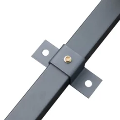 SEVOBAL Storage Sheds Steel Shed Outdoor Carport With All-Weather Design Metal Tool Shed For Backyard, Black, 152.8"*183.8"*103.5"