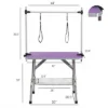 SEVOBAL Pet Grooming Tool 42-Inch Foldable Pet Grooming Table Stainless Steel Frame Hard Rubber Surface Adjustable, Purple, 42.00"*23.60"*30.00" 2 SEVOBAL Pet Grooming Tool 42-Inch Foldable Pet Grooming Table Stainless Steel Frame Hard Rubber Surface Adjustable, Purple, 42.00"*23.60"*30.00" -Household Items GUEST 09176d53 cffe 468b b2e9 e4b8c79b99c5