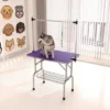 SEVOBAL Pet Grooming Tools Foldable Pet Grooming Table For Pet Large Dogs And Cats With Adjustable, Bathing Station, Purple, 38"*23.6"*65.5" -Household Items GUEST 0c2e1b5e cac2 4b7b 81e4 acf90bcd9697 1