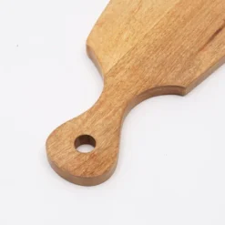 SEVOBAL Serving Platters Handmade Teak Wood Cheese And Bread Board With Asymmetrical Modern Design For Cakes, Appetizers, Brown, 6.25"*16"*0.7" -Household Items GUEST 0cde4601 c3bb 47f0 b949 f70fd33b69b9