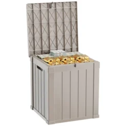 SEVOBAL Deck Boxes Outside Storage Box Container For Storage Patio Furniture, Garden Tools, Pool Supplies, Brown, 30.75"*17.13"*21.85" 11 SEVOBAL Deck Boxes Outside Storage Box Container For Storage Patio Furniture, Garden Tools, Pool Supplies, Brown, 30.75"*17.13"*21.85" -Household Items GUEST 0e95f126 7317 4296 9500 26d03f1facf0