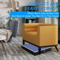 SEVOBAL Table Tennis Accessories 4ft Foldable Ping Pong Table Set With Net And Paddles For Indoor Outdoor Game, Blue, 33.27"*29.72"*4.33" -Household Items GUEST 0f000cde 08e2 4e71 af48 f90119e75532