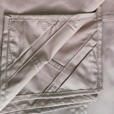 Sevobal Patio Umbrellas Grill Gazebo Replacement Canopy, Double Tiered BBQ Tent Roof Top Cover, Top Cover Only, Beige, 94.5"*59"*8.66" 5 Sevobal Patio Umbrellas Grill Gazebo Replacement Canopy, Double Tiered BBQ Tent Roof Top Cover, Top Cover Only, Beige, 94.5"*59"*8.66" - Image 3