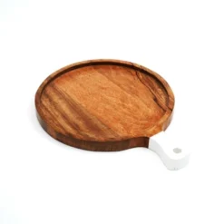 SEVOBAL Serving Platters Handmade Board For Cheese Charcuterie Presentations Entertaining Guests, Gifting To Cheese Lovers, Brown, 15"*10"*2" -Household Items GUEST 14e509ca 9fea 4eb1 b4ce 7af8ffd5819c