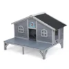 SEVOBAL Pet Crates And Houses All Weather Wooden Cat House Play Pen Cozy Fringe Curtains Lockable Doors For Outdoor Patio, Gray, 43.31"*31.1"*29.13" 1 SEVOBAL Pet Crates And Houses All Weather Wooden Cat House Play Pen Cozy Fringe Curtains Lockable Doors For Outdoor Patio, Gray, 43.31"*31.1"*29.13" -Household Items GUEST 16c9c4ee ebd4 42f4 8919 4c1e09467e2b