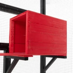 Sevobal Pet Crates And Houses Gothic Outdoor Large Cat Catio With Platforms And Condos, Patio Cat Window Box, Weatherproof, Black, 62.6"*32.3"*70.1" -Household Items GUEST 191e3946 99b1 4866 8b4c b804d2d40d30