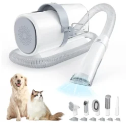 SEVOBAL Pet Grooming Tools Low Noise Pet Hair Trimmer, Professional Dog Grooming Clippers,3 Suction Modes, White, 13.2"*5.9"* 8.1" -Household Items GUEST 1e8181fb e70a 4b88 b591 d41bf1f55a5a