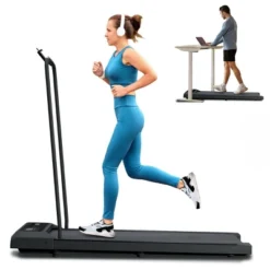 SEVOBAL Treadmill Folding Walking Pad With Handle Incline 2.5HP Walking Pad Portable Under Desk Space Saver For Office Home, Black, 48.62"*22.3"*38" -Household Items GUEST 20b91450 c028 47a5 8028 327890fbf912