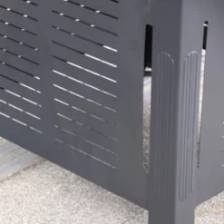 SEVOBAL Grill Cookware 2-in-1 Outdoor Fire Pit Table, Smokeless Square Patio Grill, Heater For Garden, Balcony, Terrace, Black, 26.37"*24.01"*9.05" -Household Items GUEST 24c69384 91f8 4372 946d d2528ad94d1d