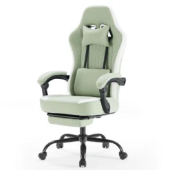 SEVOBAL Office Chair Desk Chair Computer Chair Office Chairs With Lumbar Support Swivel Rolling Easy Assembly Home Gift, Green, 25.2"*25.4"*48.4" -Household Items GUEST 293da9de d3c7 4b41 9165 d8fa4fa922d6
