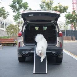 Sevobal Pet Toy Foldable Aluminum Dog Car Step Ramp, Dog Ramp Climbing Ladder With PVC Handle Pet Ramp Ladder, Black, 63.54"*16.73"*2.2" 11 Sevobal Pet Toy Foldable Aluminum Dog Car Step Ramp, Dog Ramp Climbing Ladder With PVC Handle Pet Ramp Ladder, Black, 63.54"*16.73"*2.2" -Household Items GUEST 31302920 ff60 4579 ab3c 3abe28190515