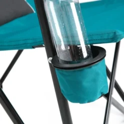 Sevobal Outdoor Portable Chairs High Back Lawn Chair With Cup Holder And Collapsible Design For Backyard Garden Patio, Blue, 9.06"*6.69"*36.22" -Household Items GUEST 355863e7 4df6 40bc a35d 55cf7ceb5937