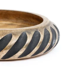 SEVOBAL Serving Platters Handcrafted Wooden Serving With Black Resin Accent, Functional Art Piece For Modern Living, Dining, Brown, 9"*9"*2" -Household Items GUEST 393790bf 05e7 4380 8c57 75d2e099d9ef