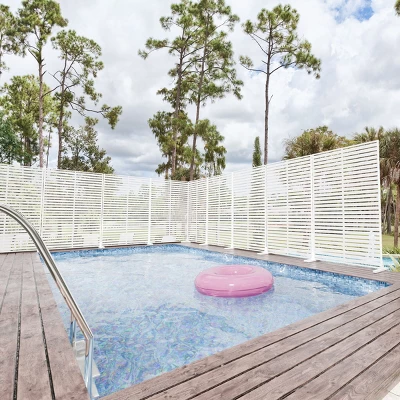 SEVOBAL 8pc Patio Screen Patio Privacy Porch Screen Patio Screens Paged Patio Decorative Screens Patio Screen Decor Outdoor, White, 363.76"*15.75"*72" 3 SEVOBAL 8pc Patio Screen Patio Privacy Porch Screen Patio Screens Paged Patio Decorative Screens Patio Screen Decor Outdoor, White, 363.76"*15.75"*72"