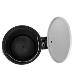 SEVOBAL Trash Can Kitchen Garbage Can Trash Cans Trashcan Round Stainless Steel With Soft Close Lid Step Foot Pedal Bathroom , White, 12"*9"*7" 10 SEVOBAL Trash Can Kitchen Garbage Can Trash Cans Trashcan Round Stainless Steel With Soft Close Lid Step Foot Pedal Bathroom , White, 12"*9"*7" -Household Items GUEST 403764fc 02f2 4296 8d32 06a7fef2328c