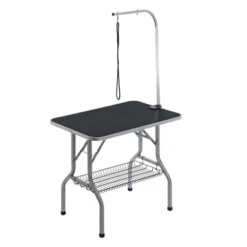 SEVOBAL Pet Grooming Tool 330lbs Capacity Stainless Steel Pet Grooming Table Clamp Adjustable And Storage Shelf, Black, 36.00"*24.00"*31.50" 11 SEVOBAL Pet Grooming Tool 330lbs Capacity Stainless Steel Pet Grooming Table Clamp Adjustable And Storage Shelf, Black, 36.00"*24.00"*31.50" -Household Items GUEST 453b7895 53e5 482b ac33 eb5f9a2b4a73
