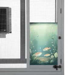 SEVOBAL Pet Crates And Houses Cat Window Catio Wood Enclosure Wheels Lockable Doors For Outdoor And Indoor, Gray, 31.5"*31.5"*70.28" 9 SEVOBAL Pet Crates And Houses Cat Window Catio Wood Enclosure Wheels Lockable Doors For Outdoor And Indoor, Gray, 31.5"*31.5"*70.28" -Household Items GUEST 464839b5 755b 4092 94ec 75eeda898f44