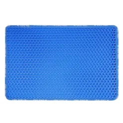 SEVOBAL Litter Box Mat With Double Layers Non-Slip Litter Trapping Mat Easy Clean Kitty Litter Scatter Control, Blue, 54"*36"*1.5" -Household Items GUEST 4863144d de7e 413f b71f d32a5b0e44aa