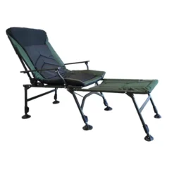 Sevobal Outdoor Portable Chairs Camping Lounge Chair With Detachable Footrest And Adjustable Backrest For Indoor Outdoor, Green, 55.91"*23.23"*34.25" -Household Items GUEST 48825068 0411 4ad7 9e10 854b4e041888