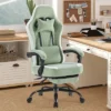 SEVOBAL Office Chair Desk Chair Computer Chair Office Chairs With Lumbar Support Swivel Rolling Easy Assembly Home Gift, Green, 25.2"*25.4"*48.4" -Household Items GUEST 4c9ae443 9745 4413 8ad0 6e4389e7c7cc