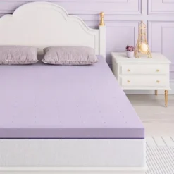 SEVOBAL Mattresses Premium Firm Memory Foam Mattress Topper Cooling Ventilated Design For Bedroom, Purple, 74"*54"*2" -Household Items GUEST 4f713ef4 58be 41fd 92b1 f86842f24ec4 1