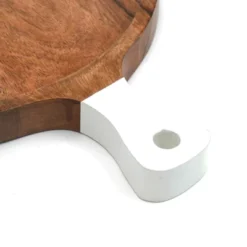 SEVOBAL Serving Platters Handmade Board For Cheese Charcuterie Presentations Entertaining Guests, Gifting To Cheese Lovers, Brown, 15"*10"*2" -Household Items GUEST 4f73c0c8 5363 4eee 9537 72308f4694a6