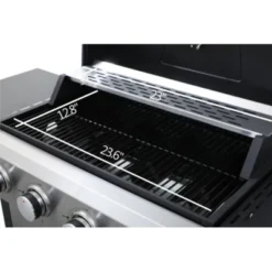 SEVOBAL Outdoor Grills, Griddles And Smokers 4 Burner Propane Gas Grill, BTU Outdoor BBQ With Foldable Side Tables, Black, 25.6"*17.7"*14.6" -Household Items GUEST 54ee51bd 333d 4701 b5e6 2d309284fa2f