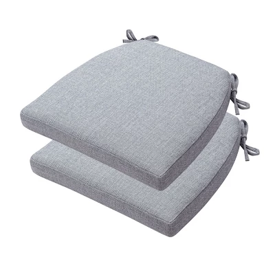 SEVOBAL 2Pack Seat Cushions With Premium Soft Cotton Filling, Non-Slip Bottom, Comfortable Durable Chair Pads For Living Room, Light Gray, 7 SEVOBAL 2Pack Seat Cushions With Premium Soft Cotton Filling, Non-Slip Bottom, Comfortable Durable Chair Pads For Living Room, Light Gray, - Image 5