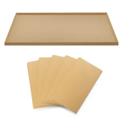 Sevobal Pet Crates And Houses Transparent 12PCS Guinea Pig Cage, Hamster Enclosure With Waterproof Kraft Paper Bottom, Clear, 47.4"*23.77“*9.84” -Household Items GUEST 5c43d789 9355 4e9f af70 562a95676215