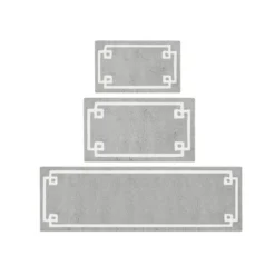 SEVOBAL Bathroom Rugs Bath Mat Rug Home Decor Carpet Shower Mat Home Decor For Bathtub Side Floor Shower Room Bathroom, Grey, 40"*24"*0.5" -Household Items GUEST 5e5d5652 d434 4e95 83f7 4a20d003a856