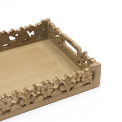 SEVOBAL Serving Platters Crafted Entertaining Board, Elegant Rustic Serving Tray For Charcuterie, Cheese And Gourmet Presentations, Brown, 16"*12"*3" -Household Items GUEST 5f96dd93 6bc7 4a7c ad3d 0641059c6999