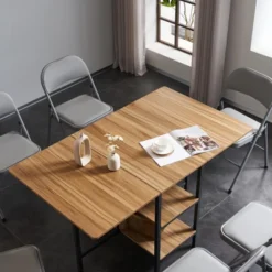 Sevobal Outdoor Portable Chairs 6PCS Foldable Soft Cushion Chair Set With PVC Seat For Living Room And Reception, Gray, 15.75"*17.72"*30.71" -Household Items GUEST 62c5fdcb 2bf2 486d a0f7 79bf11abc982