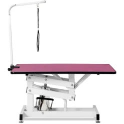 SEVOBAL Pet Grooming Tools Foldable Pet Grooming Table For Pet Large Dogs And Cats With Adjustable, Bathing Station, Pink, 42.5"*23.5"*63.75" -Household Items GUEST 6b43063c 8876 43b7 a3ff 4b0164e4119c