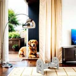 SEVOBAL Pet Water Bottle Adjustable Pet Bowl,Gray(19"*7"*9.5") -Household Items GUEST 6ce1a494 43a1 486e 80df c87962be9ee6