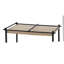 Sevobal Patio Umbrellas Replacement Canopy Top Cover Fabric For Outdoor Patio Retractable Pergola Sun-Shelter Canopy, Khaki, 135.83"*94.46"*8.66" -Household Items GUEST 72a7c0e9 5a73 4478 bff6 c8dde55ad6f0