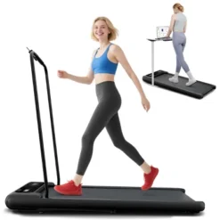 SEVOBAL Folding Walking Pad With Handle Incline 2.5HP Walking Pad Portable Under Desk Space Saver Treadmill For Office Home, Black, 43.5"*18"*37.8" -Household Items GUEST 74ec143b fd57 47b0 a6db 3c07f2798b41