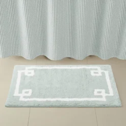 SEVOBAL Bathroom Rugs Bath Mat Rug Home Decor Carpet Shower Mat Home Decor For Bathtub Side Floor Shower Room Bathroom, Green, 30"*20"*0.5"