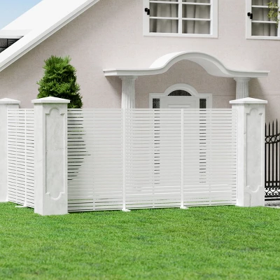 SEVOBAL 6pc Patio Screen Patio Privacy Porch Screen Patio Screens Paged Patio Decorative Screens Patio Screen Decor Outdoor, White, 272.82"*15.75"*72" 3 SEVOBAL 6pc Patio Screen Patio Privacy Porch Screen Patio Screens Paged Patio Decorative Screens Patio Screen Decor Outdoor, White, 272.82"*15.75"*72"