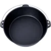SEVOBAL Grill Cookware Dutch Oven With Skillet Lid For Campfire Cooking And Group Meals Use Area, Black, 15.4"*15.4"*9.7"