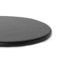 SEVOBAL Serving Platters Oval Mango Wood Cheese Board, Elegant Serving Platter For Stylish Entertaining, Family Party, Black, 17.91"*9.84"*0.59" -Household Items GUEST 805de507 ad75 471d 9b48 485183ca45ff