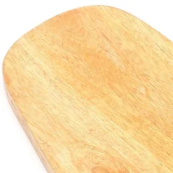 SEVOBAL Serving Platters Handmade Teak Wood Cheese And Bread Board With Asymmetrical Modern Design For Cakes, Appetizers, Brown, 6.5"*12"*0.7" -Household Items GUEST 84661771 2005 4cf8 88b9 38d49d61490a