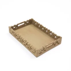 SEVOBAL Serving Platters Crafted Entertaining Board, Elegant Rustic Serving Tray For Charcuterie, Cheese And Gourmet Presentations, Brown, 16"*12"*3" -Household Items GUEST 862f9ab1 3b04 44c3 8648 0c37adde34ec