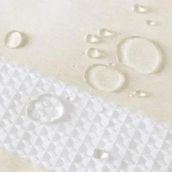 SEVOBAL Shower Curtain Water Repellent 3M Treatment With Waffle Weave Texture For Bathroom, Beige, 84"*72"*0.13"