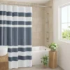 SEVOBAL Shower Curtain Water Repellent 3M Treatment With Waffle Weave Texture For Bathroom, Dark Blue, 72"*108"*0.13" -Household Items GUEST 8db9afb8 08b8 4c32 8691 654af3a9d53e