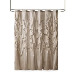 SEVOBAL Shower Curtain Tufted Semi-Sheer Fabric With Textured Detail For Bathroom Decor, Gray, 72"*72"*0.13" -Household Items GUEST 91f87538 5b89 47a5 809f 6ad9a3ae226b