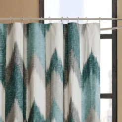 SEVOBAL Shower Curtain Cotton Abstract Chevron Printed Design For Modern Bathroom Decor, Multicolored, 72"*72"*0.13" -Household Items GUEST 955cccda f095 442a 954a 82ae0eda2e63