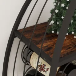 SEVOBAL Racks Freestanding Sailboat Shaped Display Maximize Storage Sturdy Frame Freestanding Rack Rack For Rooms, Black, 37.4"*11.03"*11.03" -Household Items GUEST 961a7635 1df8 4102 ab87 35f0d24411e6